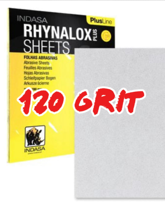 120 grit 9x11 sheets  50ct